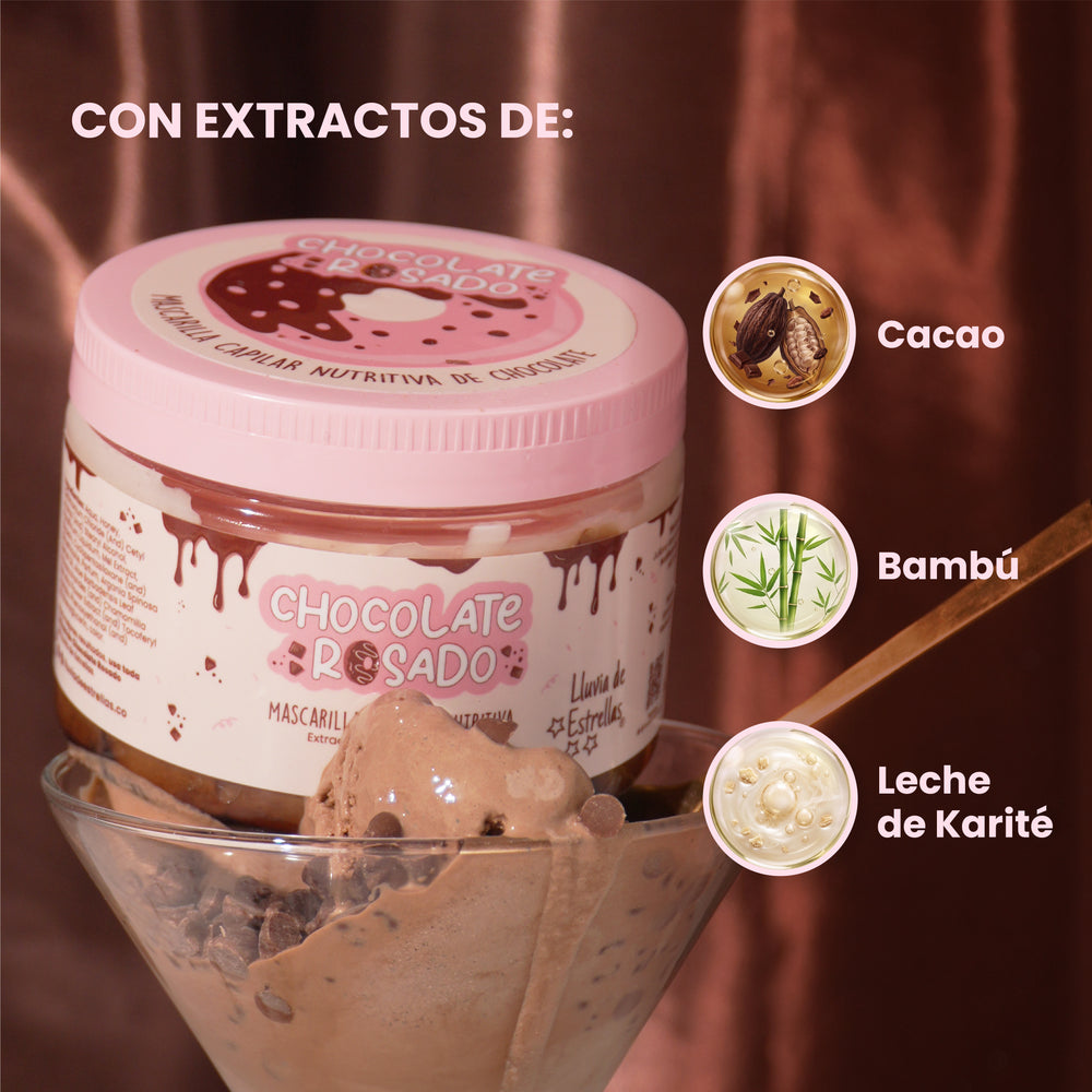 MASCARILLA CHOCOLATE 300ML LLUVIA DE ESTRELLAS