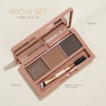 TRIO CEJAS BROW SET LIGHT MONTOC