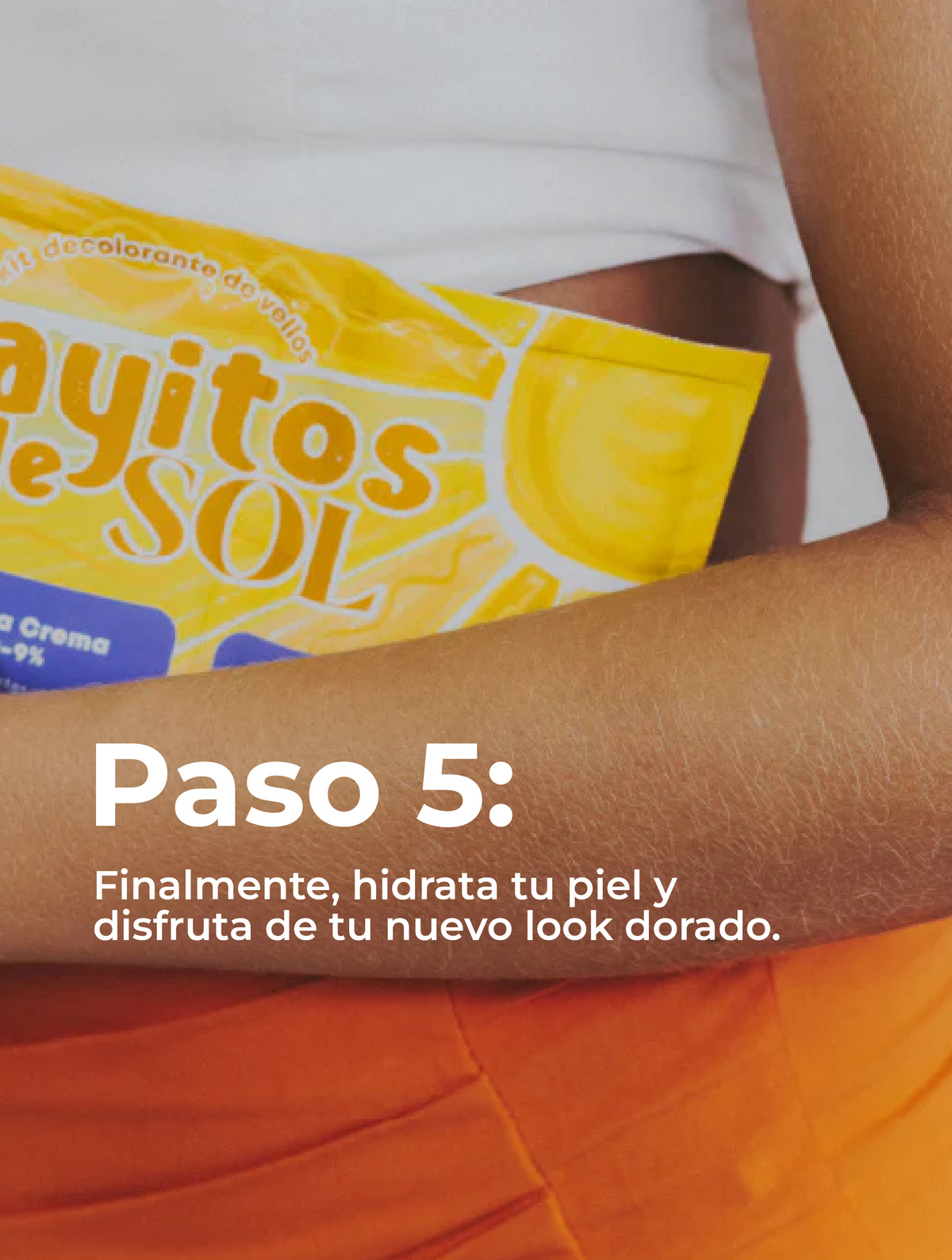 KIT DECOLORANTE DE VELLOS RAYITOS DE SOL