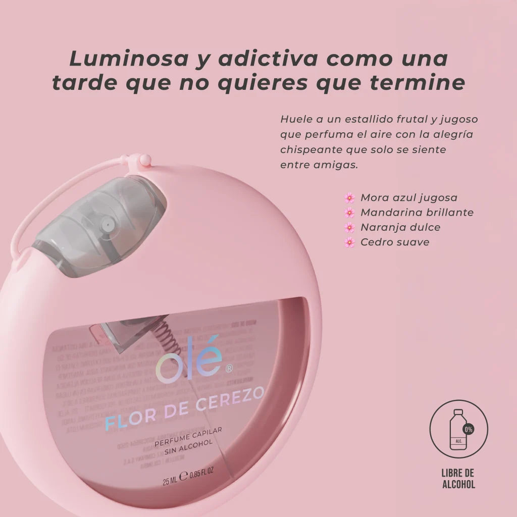 PERFUME CAPILAR SIN ALCOHOL 25ML OLÉ