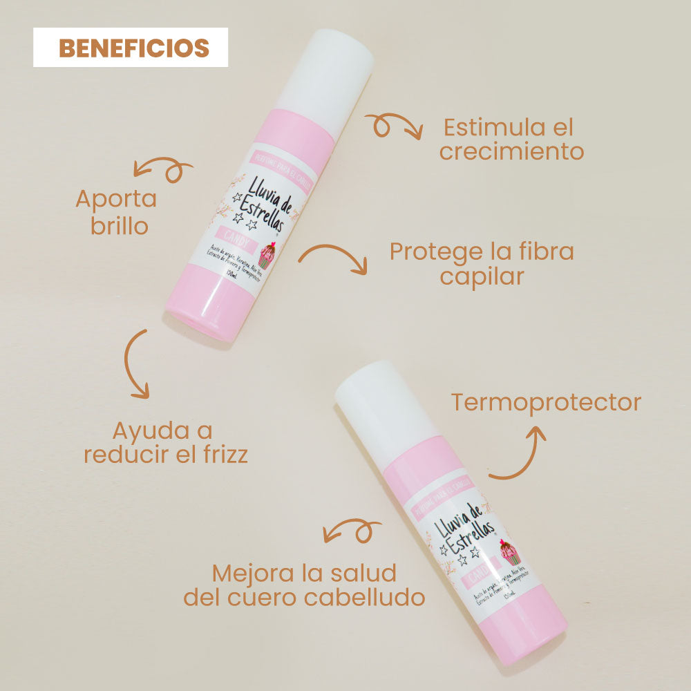 PERFUME CAPILAR 150ML LLUVIA DE ESTRELLA
