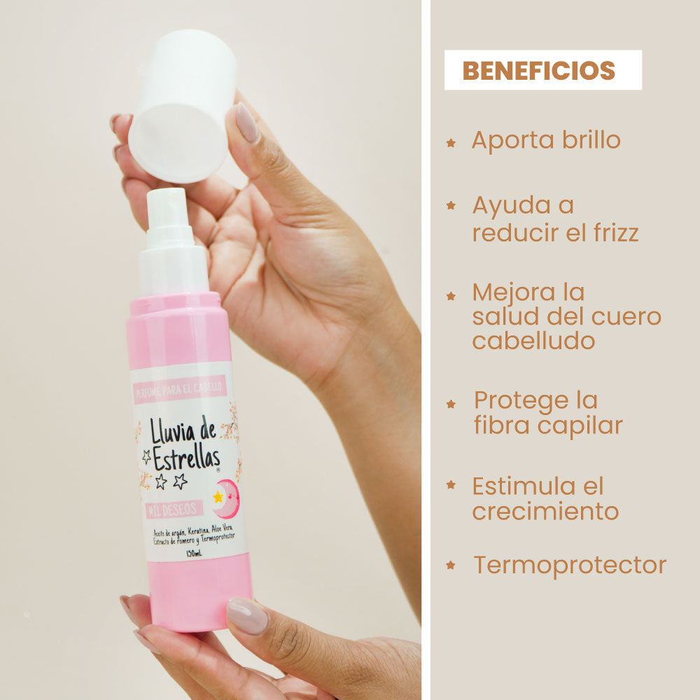 PERFUME CAPILAR 150ML LLUVIA DE ESTRELLA