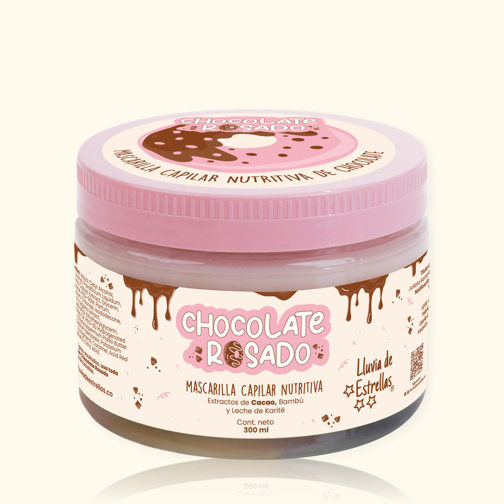 KIT CAPILAR LINEA CHOCOLATE ROSADO X3 LLUVIA DE ESTRELLAS
