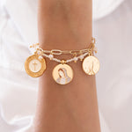 PULSERA ALMA ESPIRITUAL +ARETES AVEMARIA