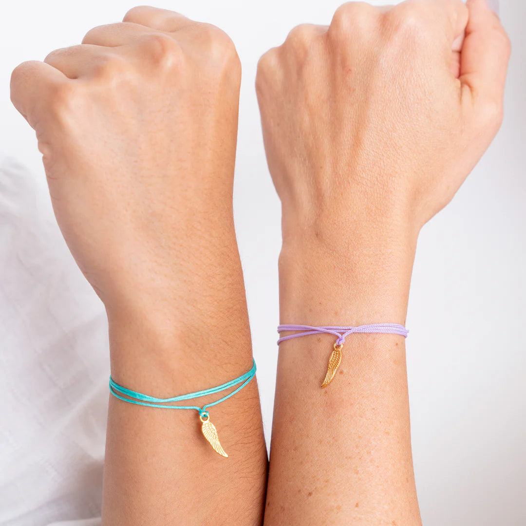 PULSERA HILO ALITA AMIGAS X2 WISH