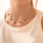 CADENA MULTI CORAZONES AVEMARIA