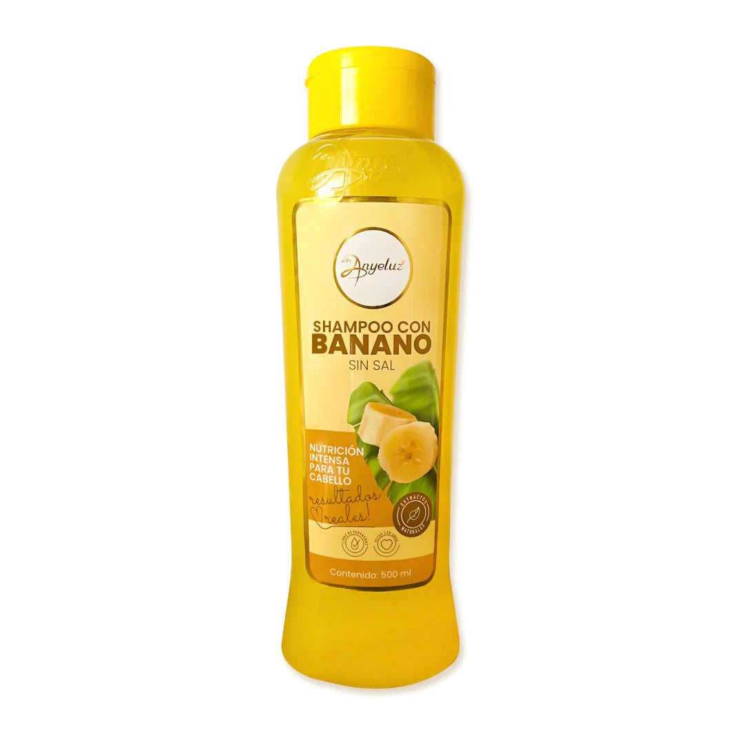 SHAMPOO CON BANANO 500ML ANYELUZ