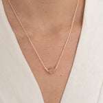 SET COLLAR+PULSERA HILO CON PIEDRA SEMIPRECIOSA WISH