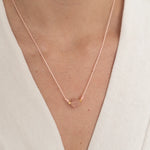 SET COLLAR+PULSERA HILO CON PIEDRA SEMIPRECIOSA WISH