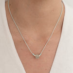 SET COLLAR+PULSERA HILO CON PIEDRA SEMIPRECIOSA WISH