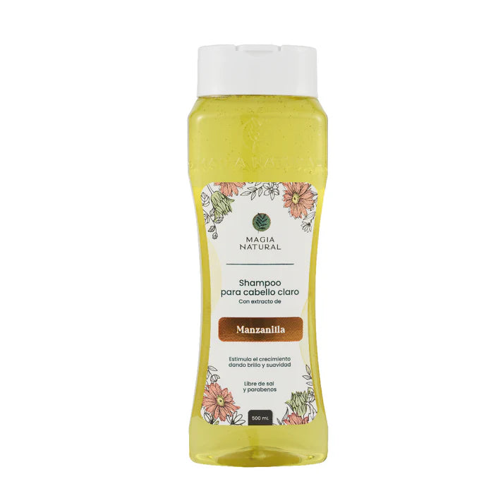 SHAMPOO MANZANILLA 500ML MAGIA NATURAL