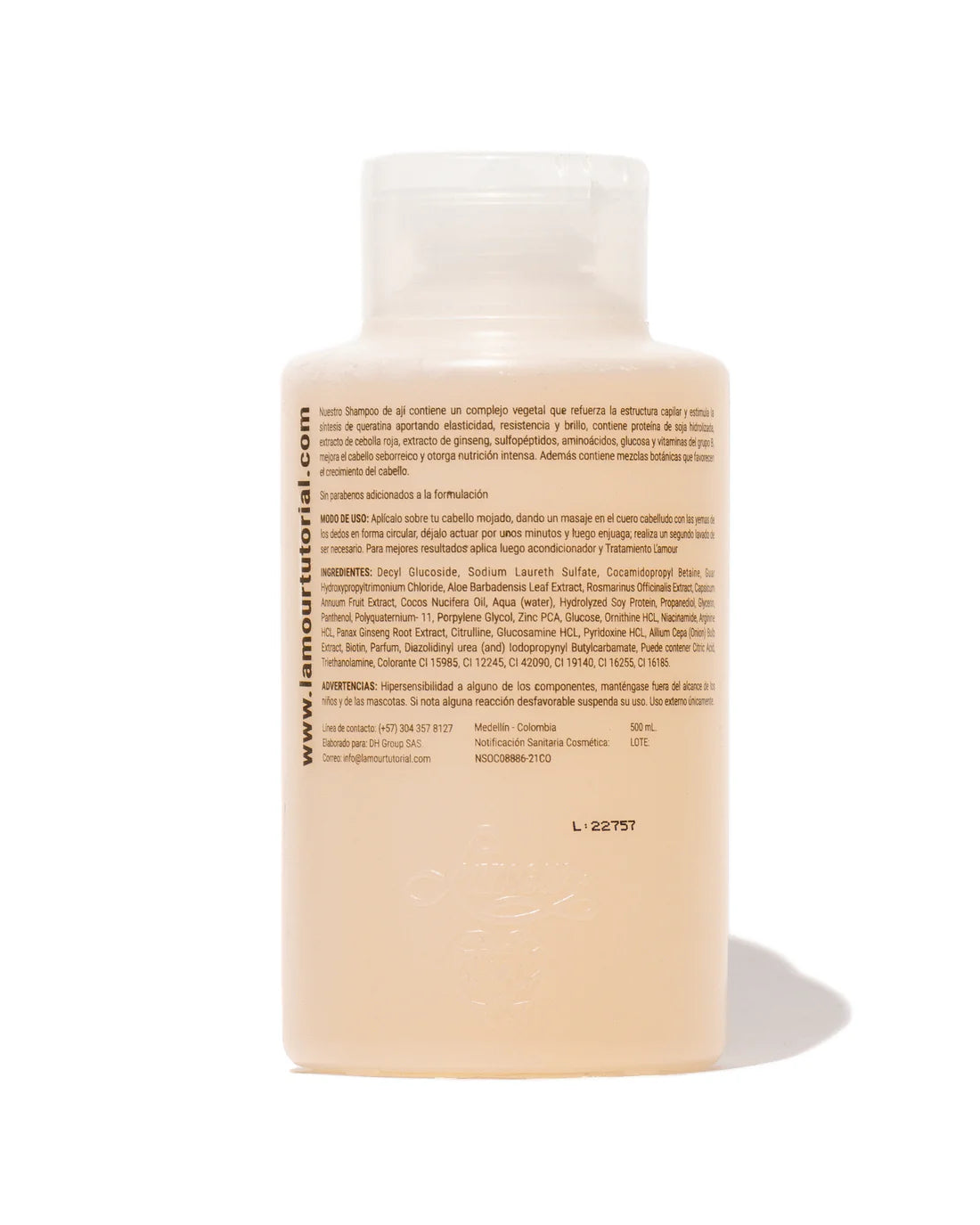 SHAMPOO DE AJÍ 500ML LAMOUR