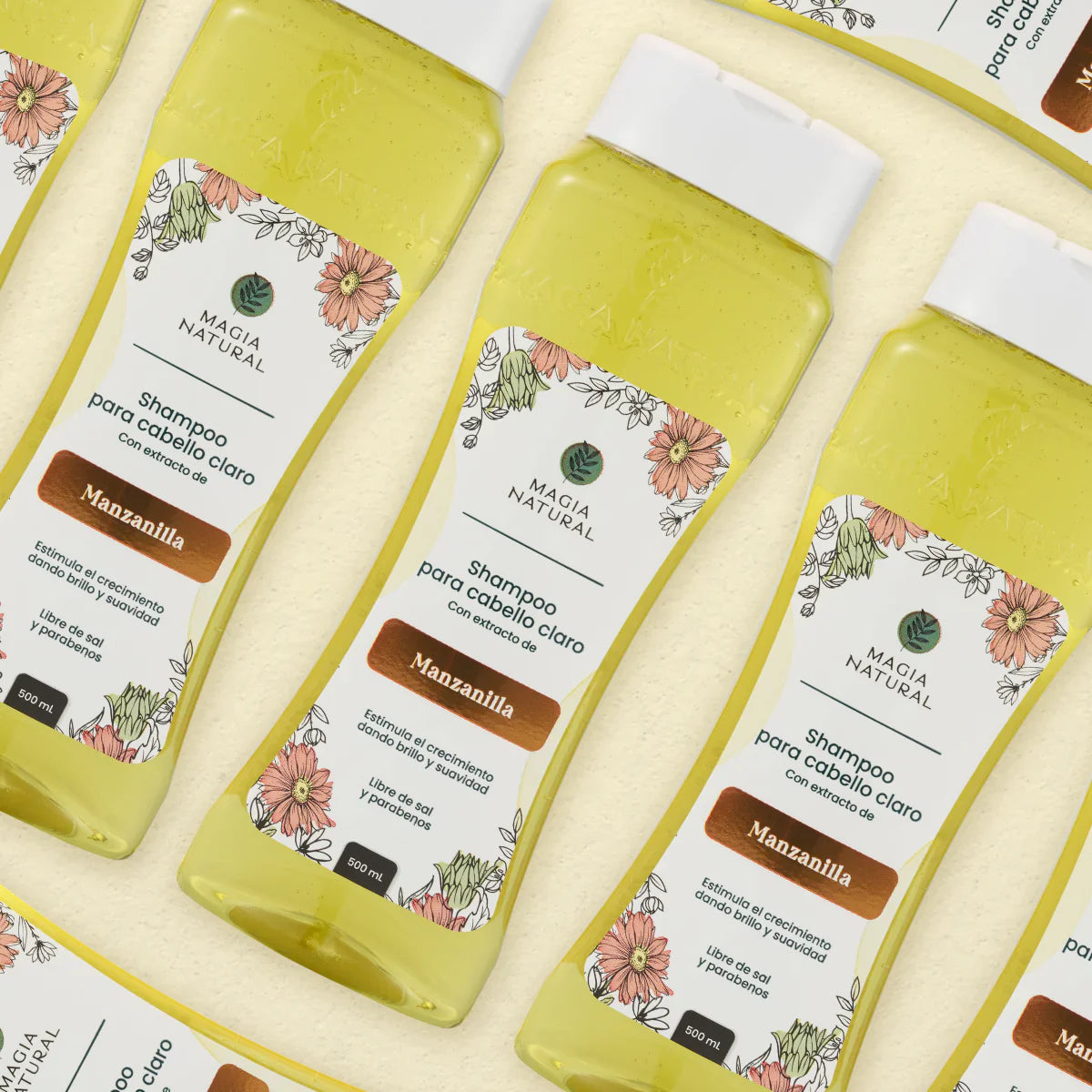 SHAMPOO MANZANILLA 500ML MAGIA NATURAL