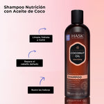 SHAMPOO NUTRITIVO COCONUT 355ML HASK
