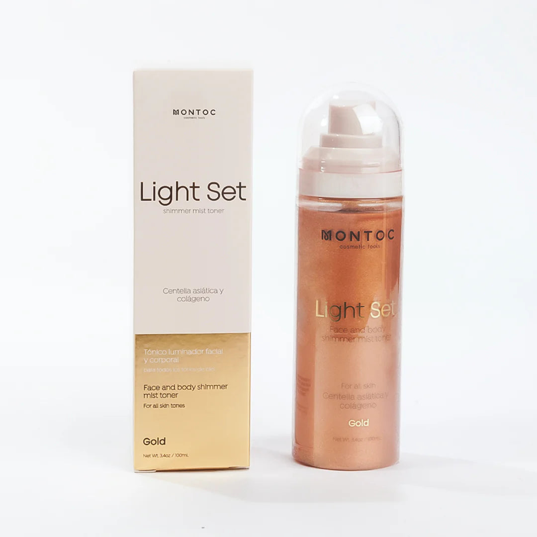 SHIMMER MIST TONER LIGHT SET 100ML MONTOC