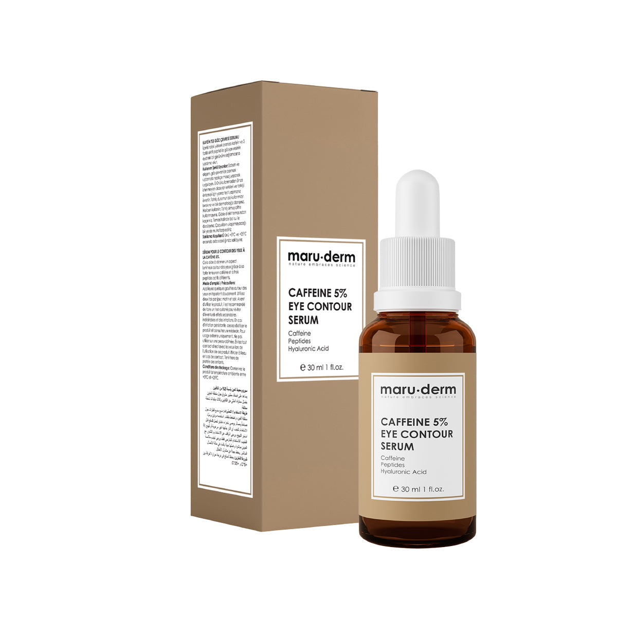 SERUM CONTORNO OJOS CON CAFEINA 5% 30ML MARUDERM