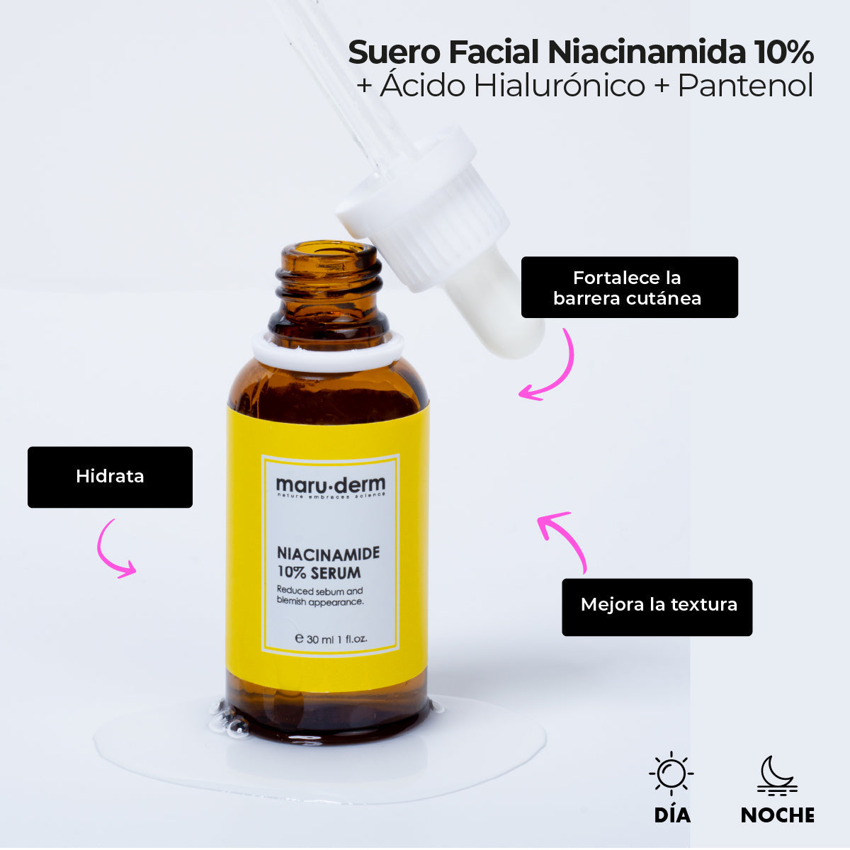 SERUM NIACINAMIDA AL 10% 30ML MARUDERM