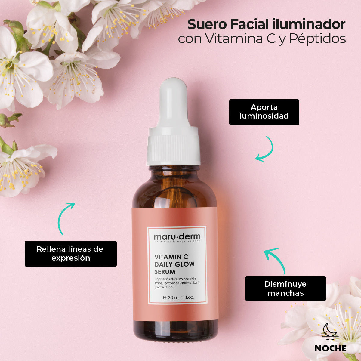SERUM ILUMINADOR VITAMIN C 30ML MARUDERM