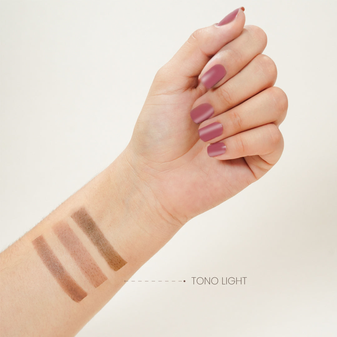 TRIO CEJAS BROW SET LIGHT MONTOC