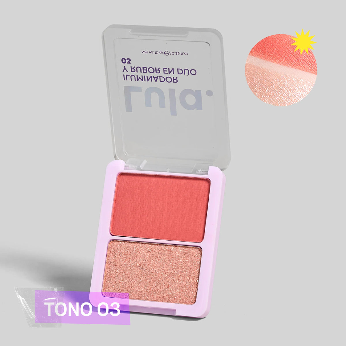 ILUMINADOR Y RUBOR EN DUO 10GR LULA