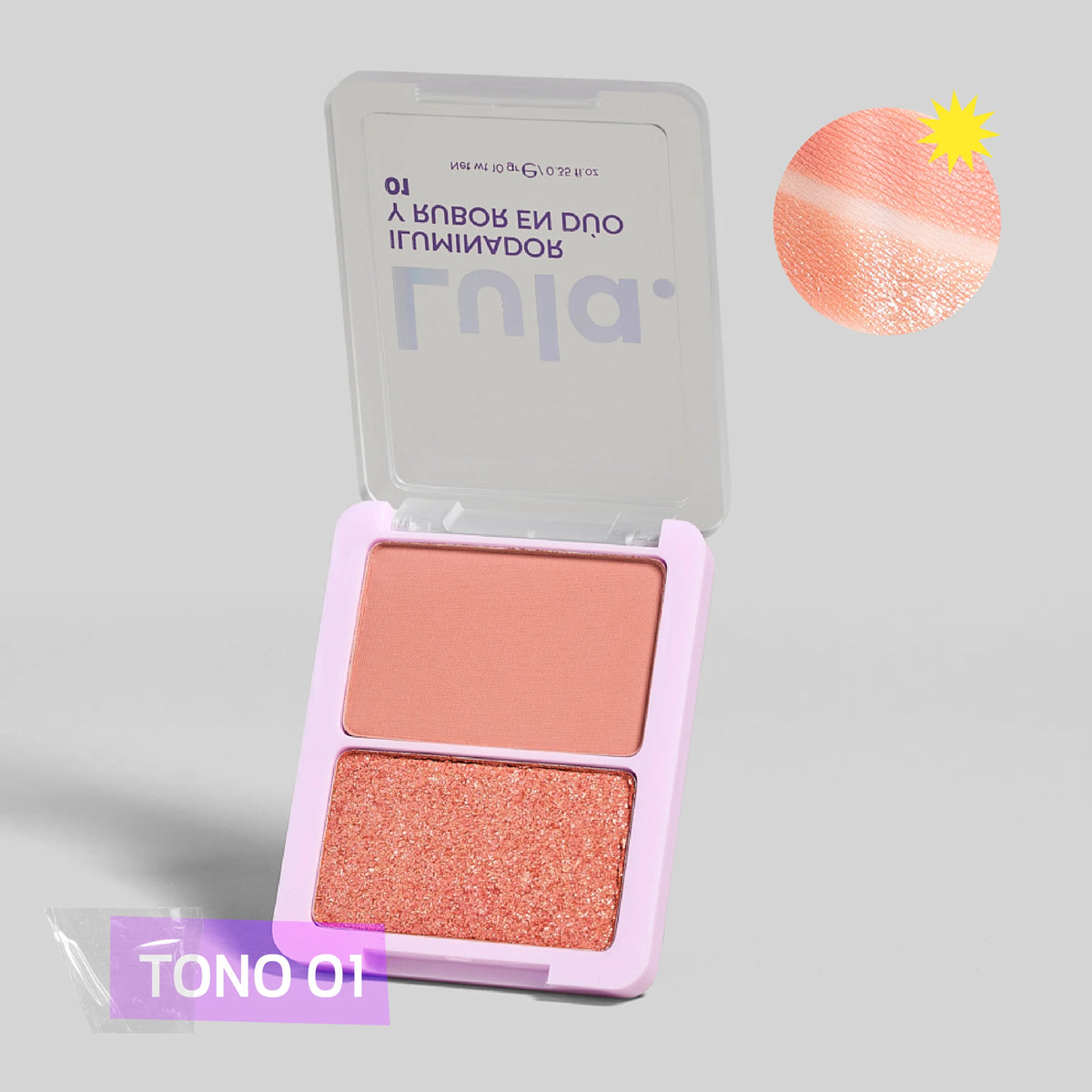 ILUMINADOR Y RUBOR EN DUO 10GR LULA