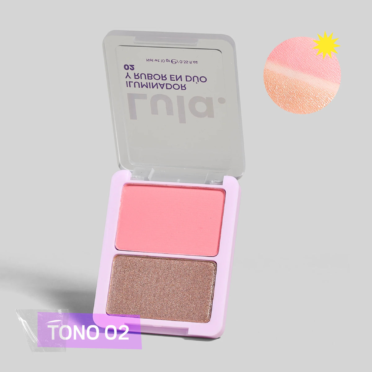 ILUMINADOR Y RUBOR EN DUO 10GR LULA