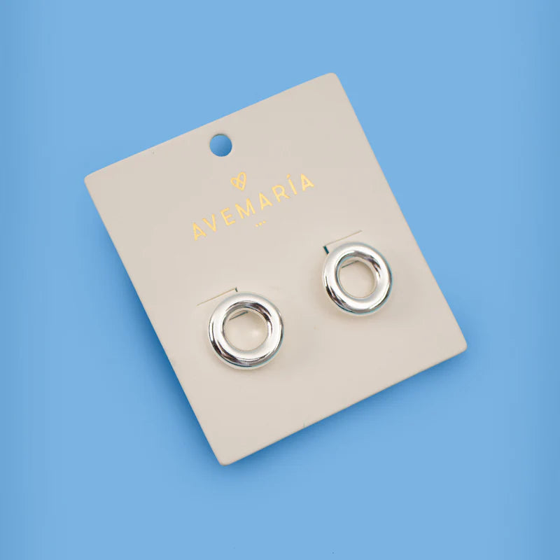 TOPO BOLA GRUESO GRANDE BAÑO DE ORO/PLATA AVEMARÍA