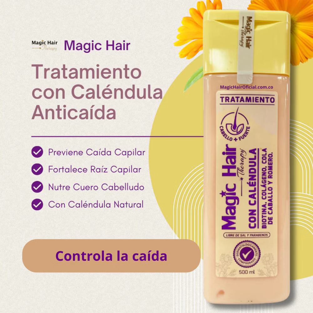 TRATAMIENTO CON CALÉNDULA PILOSTRONG 500ML MAGIC HAIR