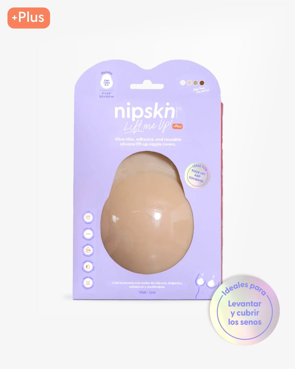 COPAS ADHESIVA SILICONA B-C TALL PLUS NIPSKIN