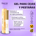 GEL PARA PESTAÑAS Y CEJAS CRECIMIENTO 6ML MAGIC HAIR