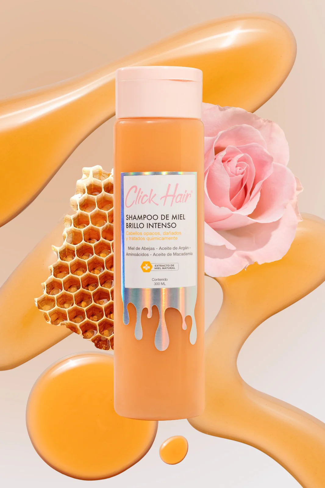 SHAMPOO DE MIEL 300ML CLICK HAIR