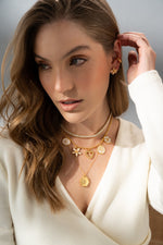 CHOKER TEJIDO A MANO PERLAS AVEMARIA