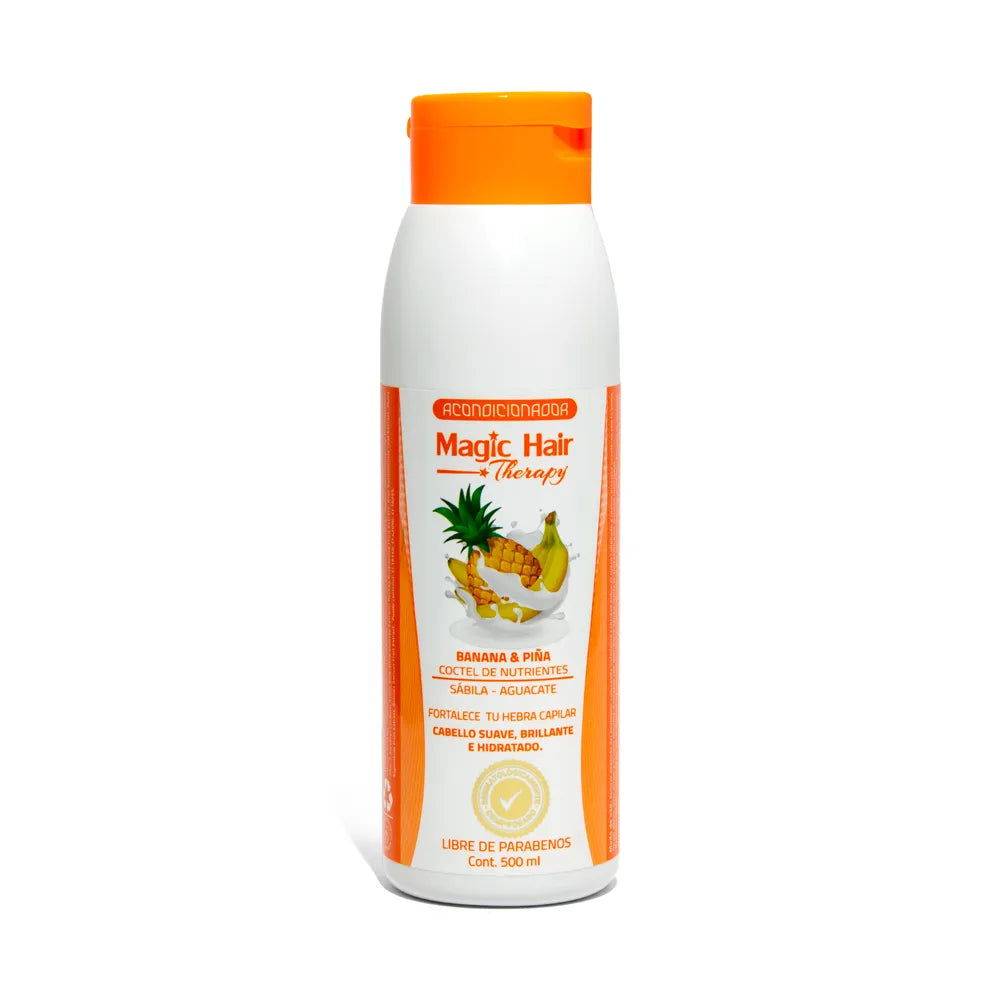 ACONDICIONADOR BANANA Y PIÑA - ANTICAÍDA 500ML MAGIC HAIR