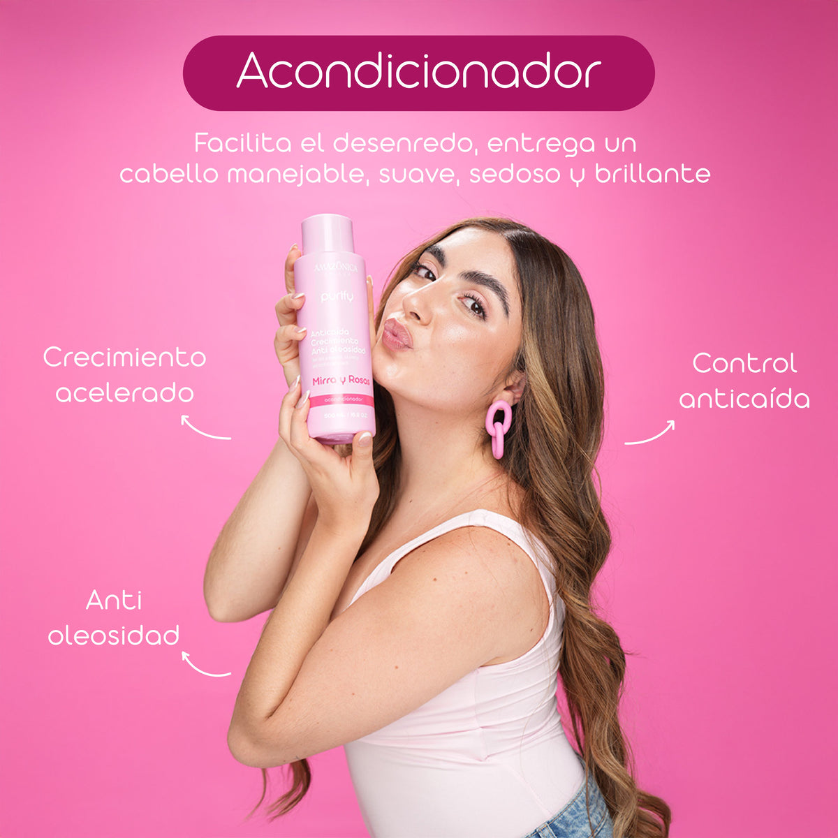 ACONDICIONADOR PURIFY 500ML AMAZONICA BELEZA