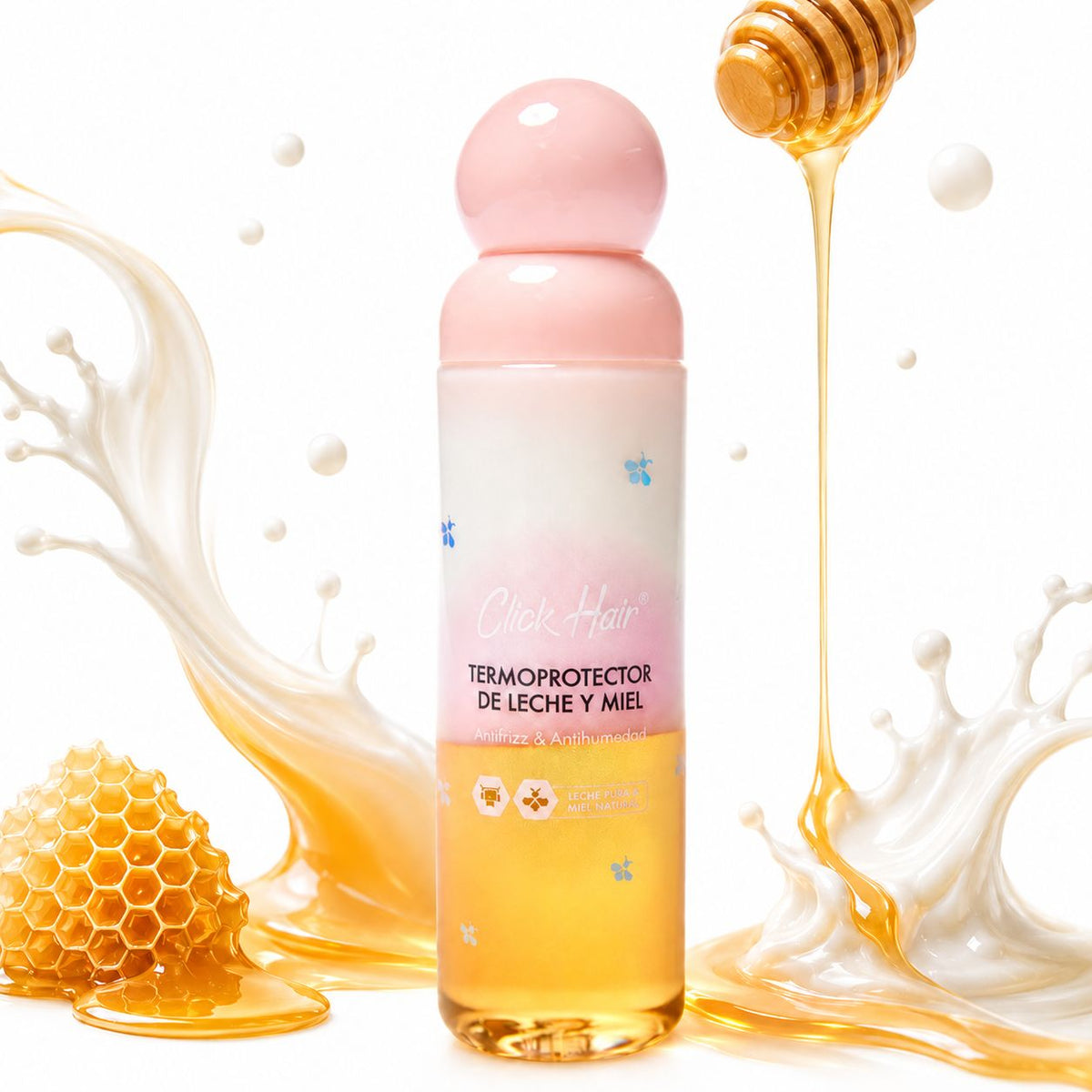 TERMOPROTECTOR LECHE-MIEL 150ML CLICK
