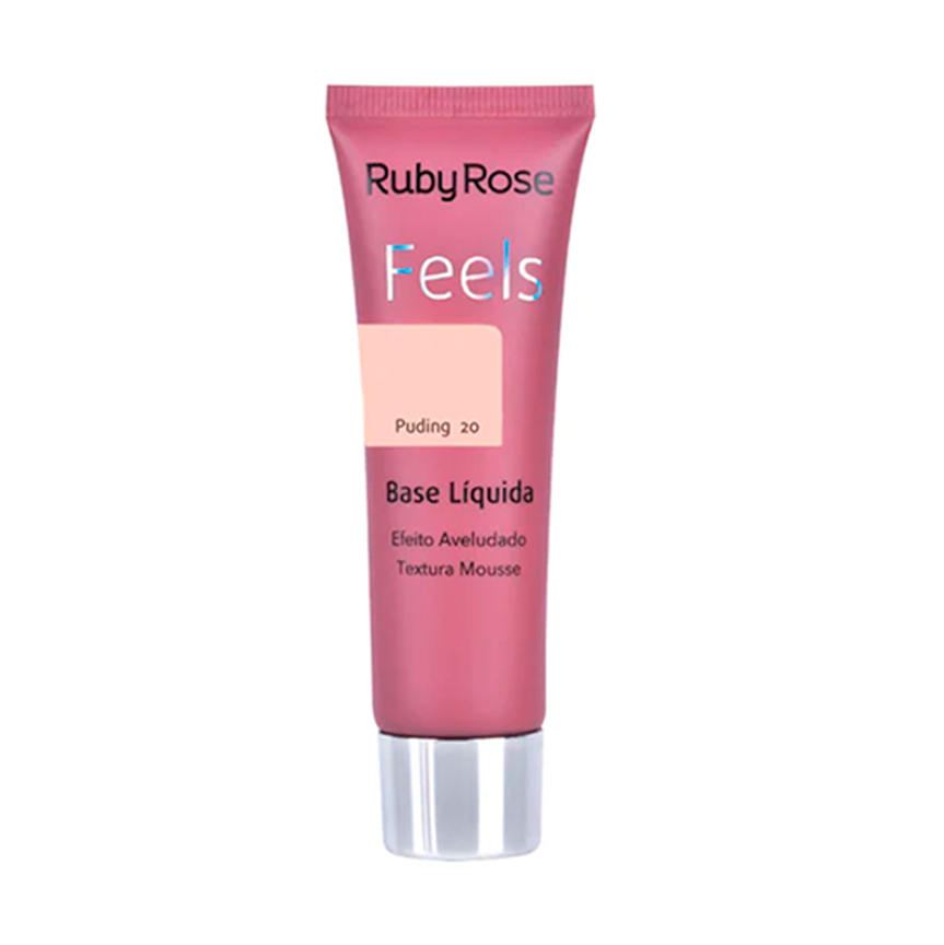 BASE LÍQUIDA FEELS 29ML RUBY ROSE
