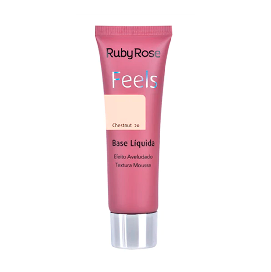 BASE LÍQUIDA FEELS 29ML RUBY ROSE