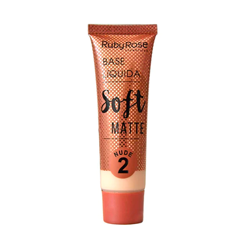 BASE LÍQUIDA SOFT MATTE 29ML RUBY ROSE