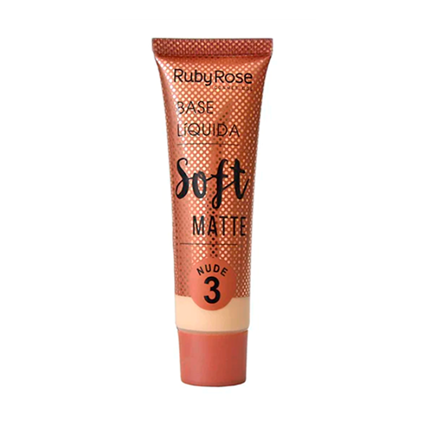BASE LÍQUIDA SOFT MATTE 29ML RUBY ROSE