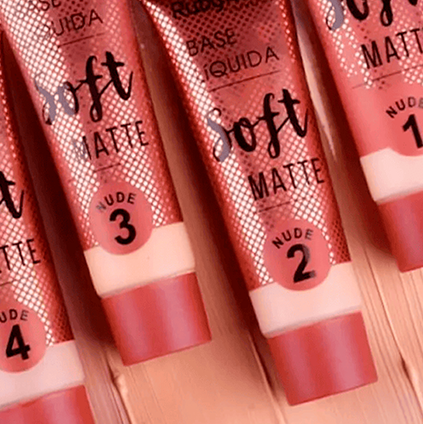 BASE LÍQUIDA SOFT MATTE 29ML RUBY ROSE