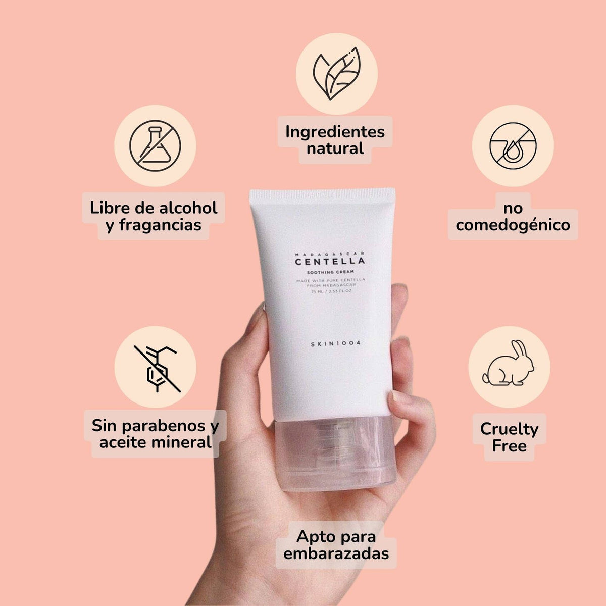 CREMA MADAGASCAR CENTELLA SKIN1004 75ML