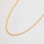 CADENA TEJIDO GUCCI 43.5CM RODIO MARTINA