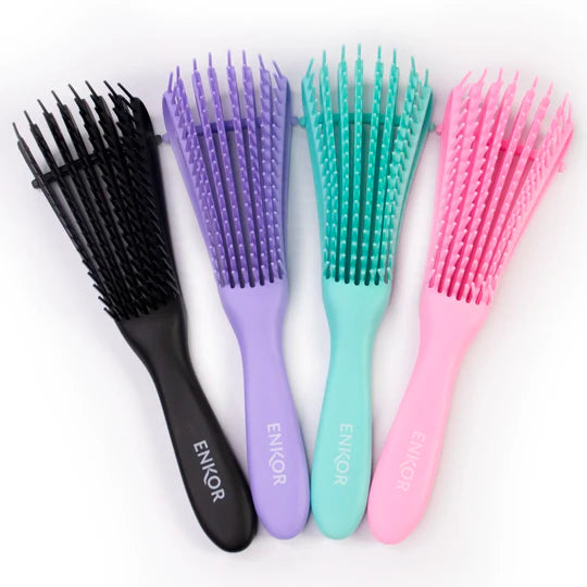 CEPILLO FLEXIBLE PARA DEFINIR Y DESENREDAR ENKOR