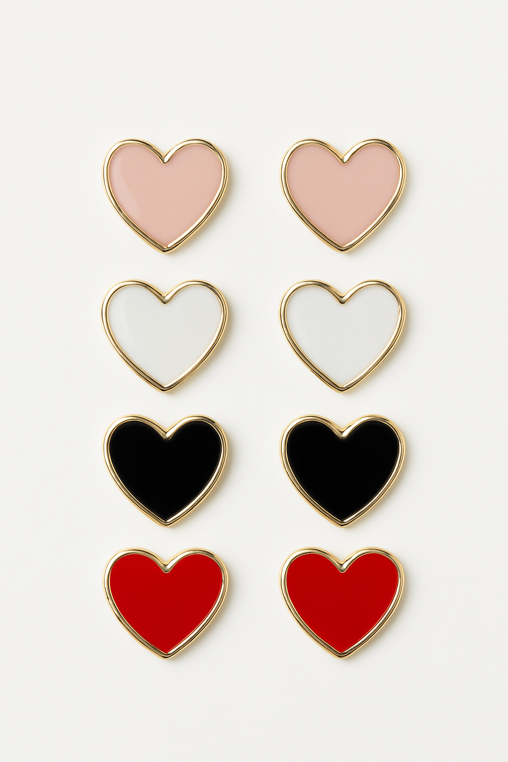 TOPO CORAZÓN ESMALTADO 1.1CM RODIO MARTINA