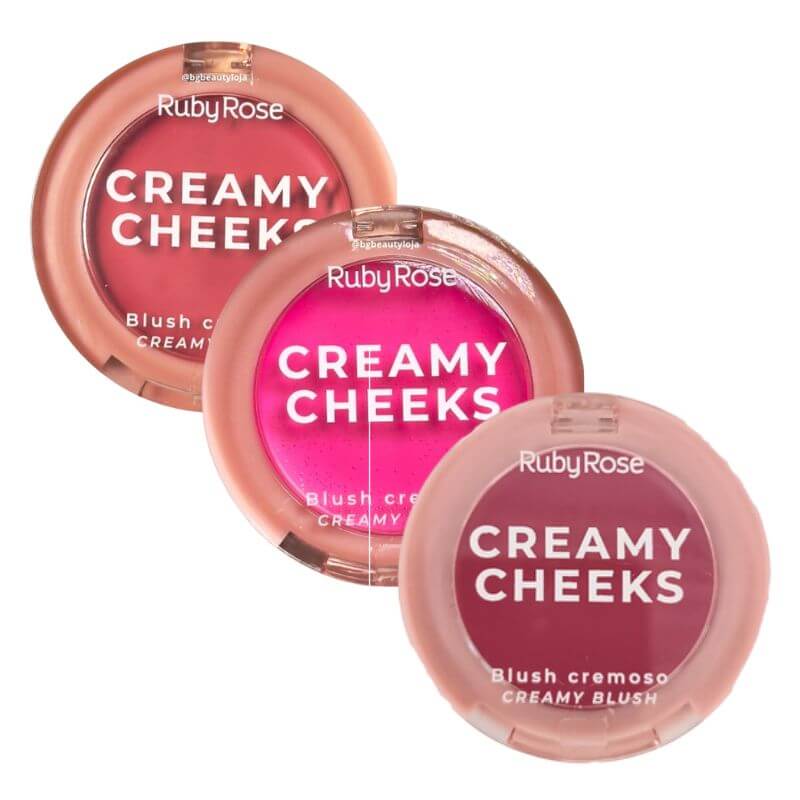 RUBOR COMPACTO CREAMY CHEEKS 5.5G RUBY ROSE