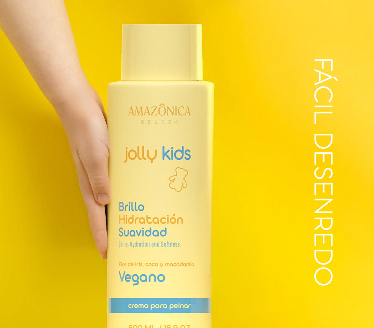 CREMA PARA PEINAR JOLLY KIDS 500ML AMAZONICA