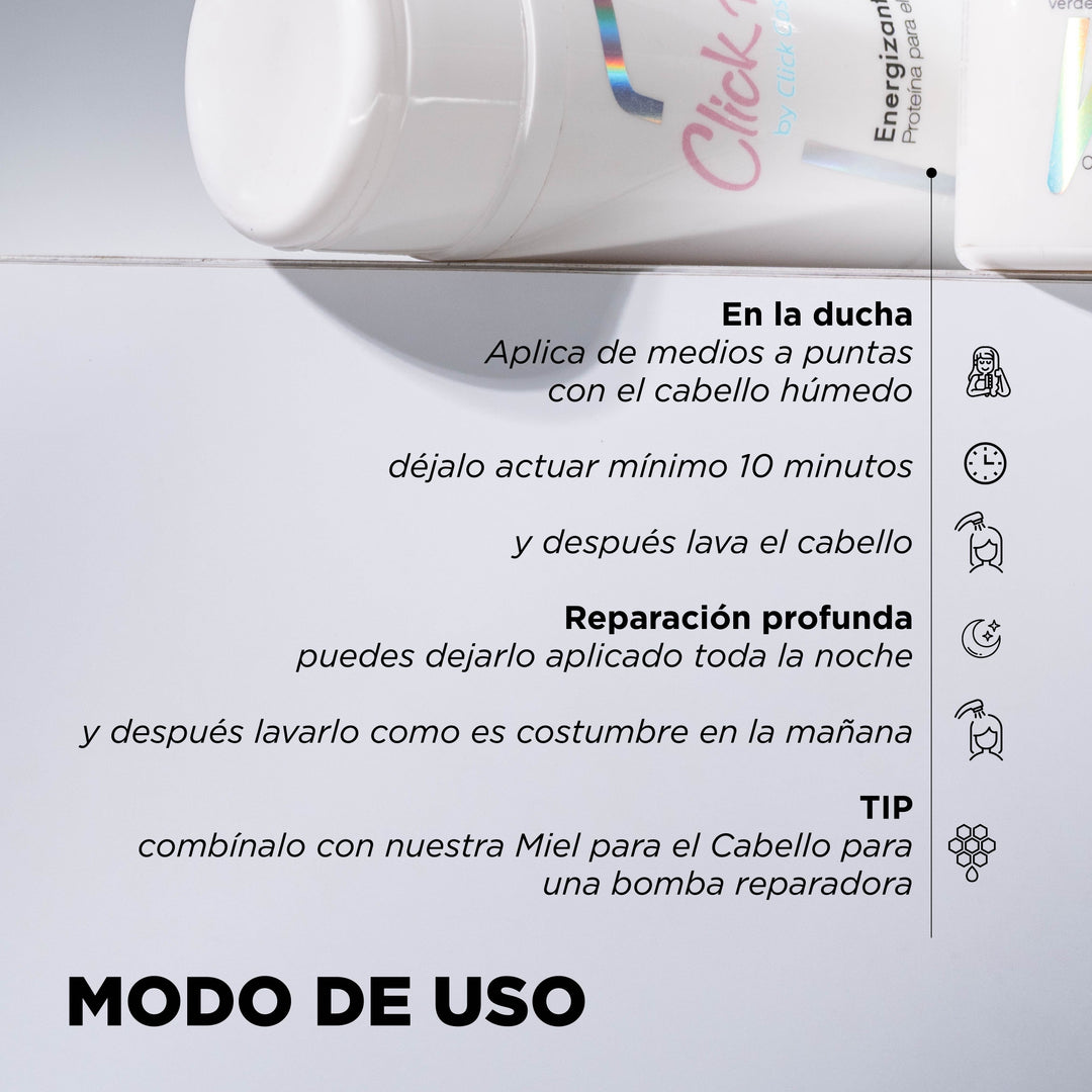 ENERGIZANTE CAPILAR 300ML CLICK HAIR
