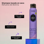 SHAMPOO SECO ENGROSADOR BIOTINA 122GR HASK