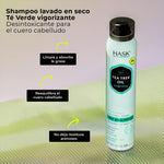 SHAMPOO SECO VIGORIZANTE TEA TREE 122GR HASK
