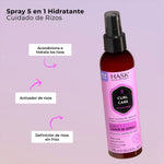 SPRAY SIN ENJUAGUE 5 EN 1 RIZOS CURL CARE 175ML HASK